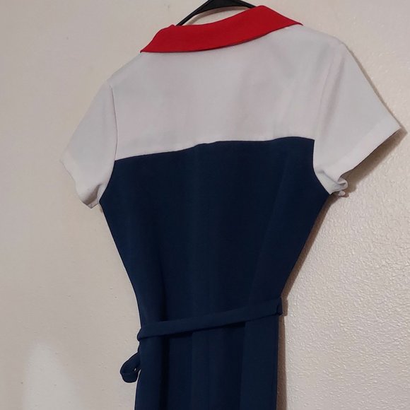 Vintage Handmade Naval Costume Dress - Picture 3 of 9